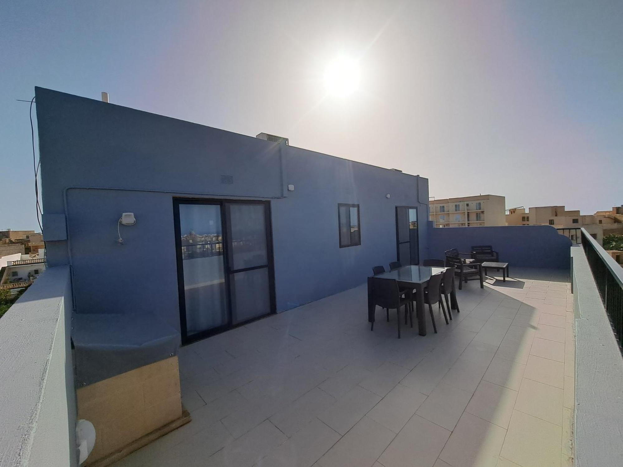 Sea View Penthouse Lägenhet Zebbug  Exteriör bild